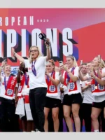 2025 England UEFA Women's EURO Victory Parade White T-shirt