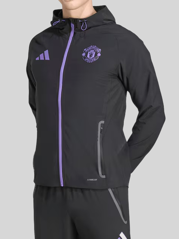 2025 Manchester United adidas Travel Jacket 2025 Manchester United adidas Travel Jacket