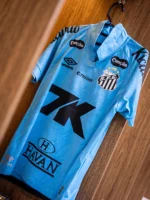 2025 Santos Fc Third Kit Jersey Blue
