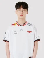2025 T1 2nd Uniform Pullover White Jersey