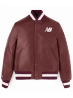 2025 Us Open Coco Gauff New Balance Leather Jacket