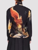 Adidas x Y 3 AOP 3 Stripes Track Top Black And Multicolor Zip-up Jacket