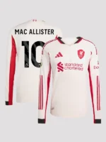 Alexis Mac Allister Liverpool Player Jersey White