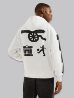 Arsenal N7 Pre Historic Hoodie White