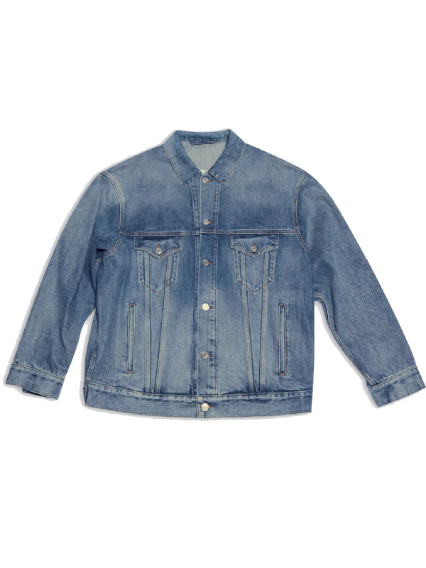 Balenciaga Fortnite Denim Jacket Blue Balenciaga Fortnite Denim Jacket Blue