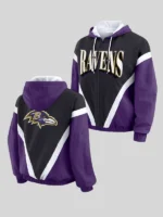 Baltimore Ravens Windbreaker Hoodie Jacket