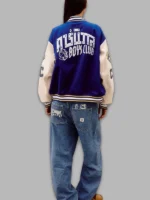 Blue Letterman Varsity Billionaire Boys Club x Carnival Jacket