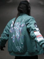 Boomslank x M.RAGE Arsenal Bomber Jacket Green