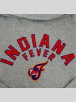 Caitlin Clark Indiana Fever Chenille Grey Sweatshirt
