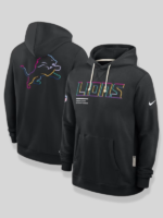 Detroit Lions Crucial Catch Black Hoodie