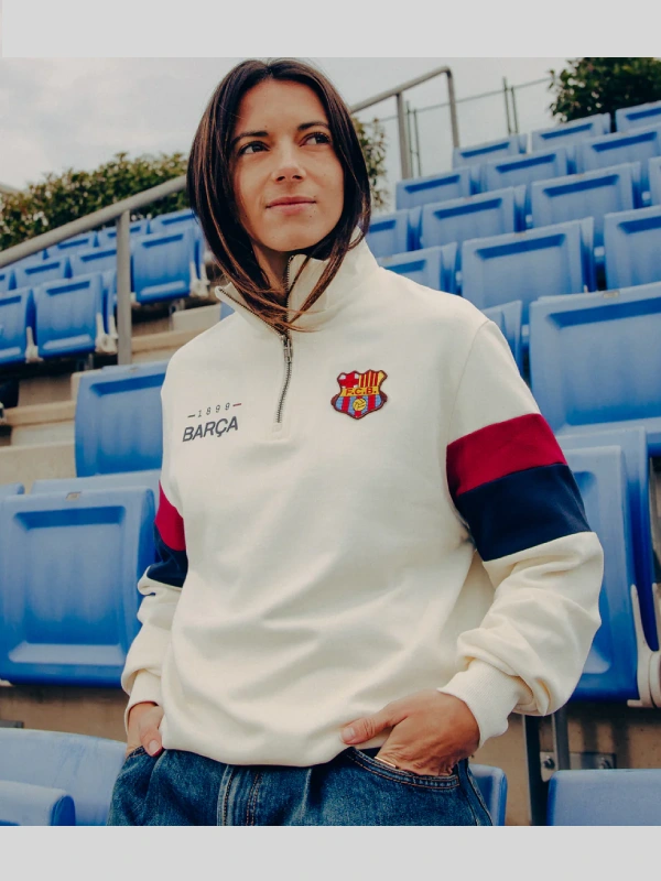 Buy FC Barcelona Retro 1899 Sweatshirt - Wonder Jackets