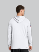 Green Bay Packers White T Shirt Hoodie Long Sleeve