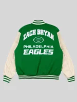 Green Eagles Letterman Jacket