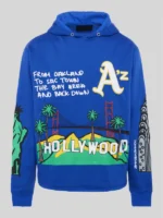 Homme Femme Cali to NYC Hoodie Royal Black
