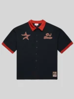 Houston Astros Mitchell Ness x Black Shirt