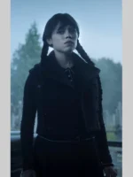 Jenna Ortega Wednesday Vest Black