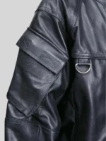 Kendrick Lamar Cards Leather Black Jacket