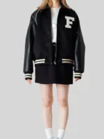 LE SSERAFIM x ZOZOTOWN BLOUSON Black Jacket