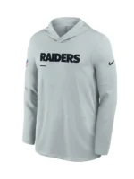 Las Vegas Raiders Nike Sideline Long Sleeve Hoodie T-Shirt Black