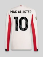 Liverpool Long Sleeve Player Jersey Alexis Mac Allister