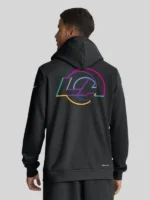 Los Angeles Rams Nike Black 2025 Crucial Catch Hoodie