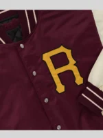 Maroon Rhude Batting Cage Jacket
