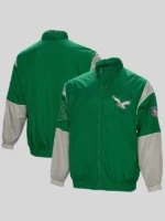 Mitchell & Ness Philadelphia Eagles Sideline Jacket Green