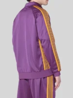 Needles Butterfly Embroidered Purple Track Jacket