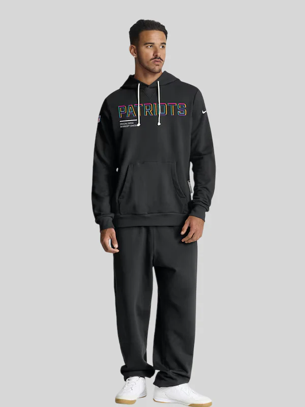 Felpa pullover con cappuccio Nike Therma Prime Logo (NFL New England