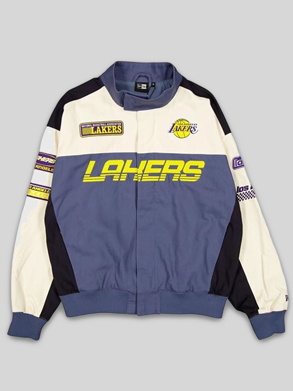 New Era Los Angeles Lakers Jacket Motorsports New Era Los Angeles Lakers Jacket Motorsports