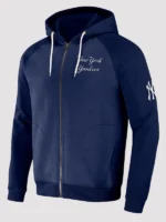 New York Yankees Darius Rucker Zip-up Raglan Hoodie Navy