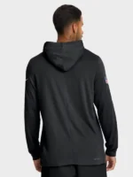 Nike-Raiders-Sideline Performance Long Sleeve Hoodie T-Shirt Black