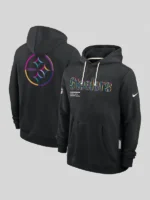 Nike Pittsburgh Steelers 2025 Crucial Catch Hoodie Black