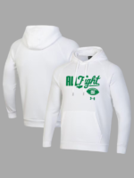Notre Dame Fighting Irish Under Armour All Fight Rival White Fleece Hoodie