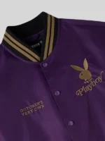 OVO x Playboy Satin Purple Jacket