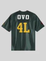 OVO4L Green Football Tee