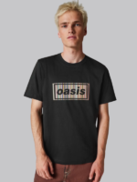 Paul Smith x Oasis Stripe Logo Black Tee