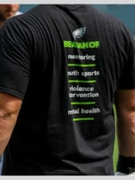 Philadelphia Eagles A Fan Of Change Black T-Shirt