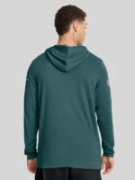 Philadelphia Eagles Pure Fury Long Sleeve Hoodie T-Shirt Green