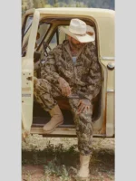 Post Malone Skims Realtree Hoodie
