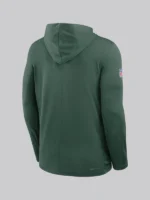 Pure Fury Nike Sideline Green Performance T Shirt with Hood