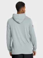 Raiders-Nike-Performance Long Sleeve Hoodie T-Shirt Silver