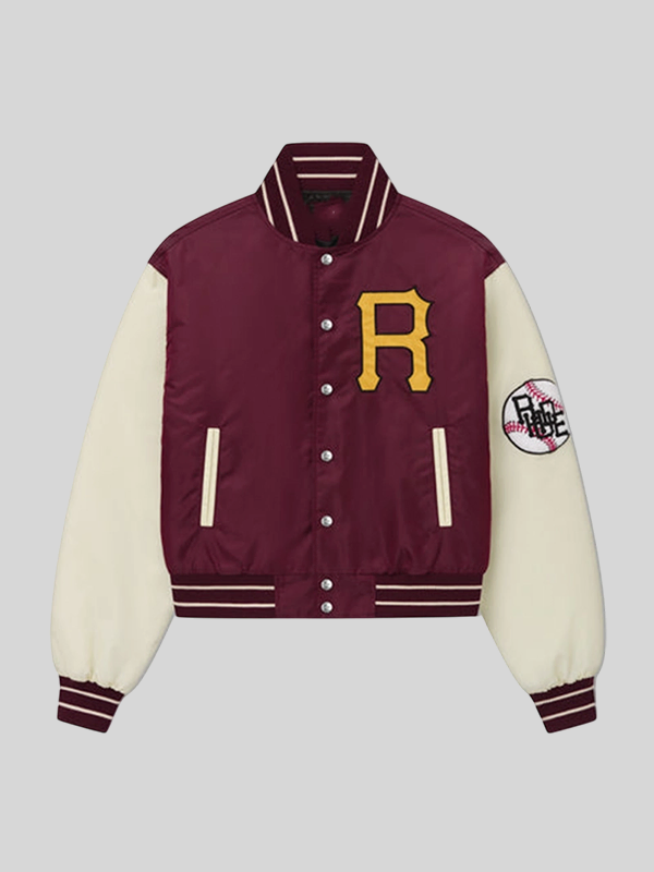 Rhude Batting Cage Satin Jacket Rhude Batting Cage Satin Jacket