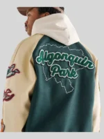 Roots Outdoor 24 Green Varsity Jacket