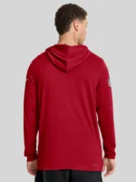 San Francisco 49ers Nike Red Pure Fury Long Sleeve Hoodie T-Shirt