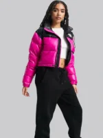 The North Face Down Puffer Pink Jacket