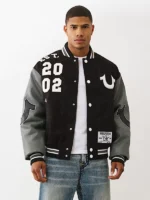 True Religion OG Boxy Varsity Jacket