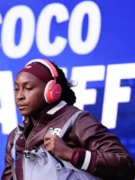Us Open New Balance Coco Gauff Leather Jacket