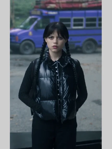 Wednesday Adams Puffer Vest