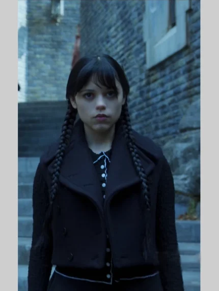 Wednesday Season 2 Jenna Ortega Black Vest